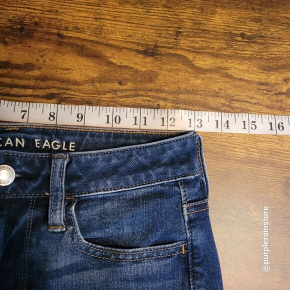 American Eagle Jeans 2 S Jegging 360 Next Level Stretch Super Hi Rise - Picture 7 of 11